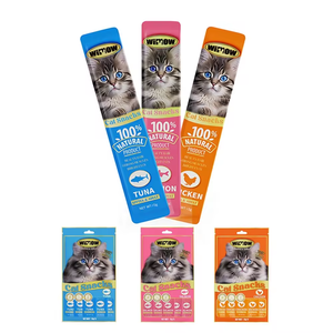 WIMOW Fábrica al por mayor deliciosos bocadillos para gatos nutritivos comida húmeda para gatos golosinas para <span class=keywords><strong>mascotas</strong></span> bocadillos atún natural pollo comida húmeda para gatos - Product Image 5