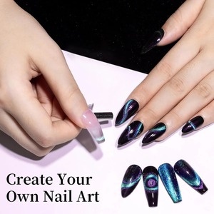 Esmalte de <span class=keywords><strong>Uñas</strong></span> en Gel Efecto Ojo de Gato Galaxy de 9g, Gel Magnético Mejorado con Brillo, Semipermanente, Removible con Acetona, Barniz de Manicura en Gel UV - Product Image 5