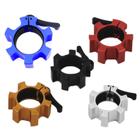 Accessoires de gymnastique Clips Olimpic Lifting Magnétique Open Quick Grip Custom Fitness Barbell Lock Bar Colliers Pinces