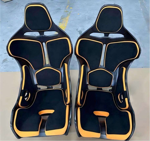 Siège de course léger en carbone compatible avec McLaren MP4-12C 765LT, Porsche 911 <span class=keywords><strong>GT3</strong></span> et Audi R8 (amélioration) - Product Image 6