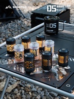 Lampe d'ambiance rotative à LED, alimentée par batterie, étanche IPX4, 19 lampes, multifonction, réglable, pour le camping en plein air