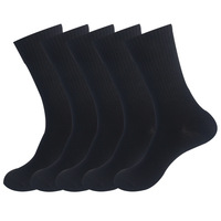 Chaussettes d'école blanches unies personnalisées Chaussettes de tennis unisexes bon marché Chaussettes confortables Fit