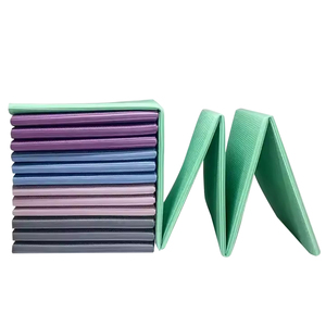 Tappetino Yoga Pieghevole Portatile SANFAN con Impugnatura Stabilizzante a Otto Pieghe, in TPE PU Rinforzato, a Rapido Rimbalzo, Personalizzabile con Logo - Product Image 6