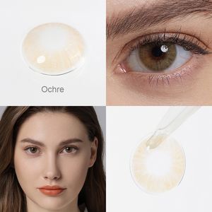 Freshgo Hidrocor Lentilles de contact colorées Contacts colorés naturels Lentilles de contact colorées jetables annuelles <span class=keywords><strong>Lentille</strong></span> de couleur - Product Image 5