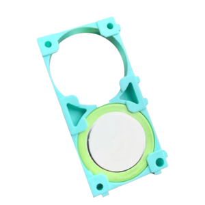 Lowest Price 32140 33140 1x2 <b>Black</b> Battery Holder Flame Retardant ABS+PC Material Splicing <b>Bracket</b> for Lithium Batteries Hole - Product Image 1