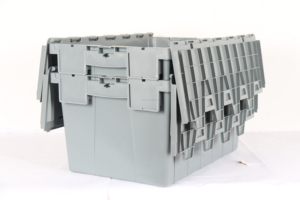 Chất lượng cao bền công nghiệp có thể xếp chồng lên nhau thùng nhựa lưu trữ vận chuyển doanh thu container cho Thiết kế hộp hậu cần - Product Image 4