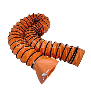 Industrial PVC Flexible Duct Hose 200mm 10 Meters