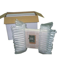 Film de protection antichoc personnalisé QPACK en PE transparent écologique pour ordinateur portable 14/15 pouces, coussin à bulles, colonne d'air, certifié ISO9001