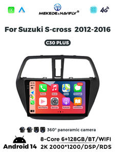 Écran de navigation GPS MEKEDE Lecteur de radio audio de voiture 6 + 128G <span class=keywords><strong>Android</strong></span> <span class=keywords><strong>Auto</strong></span> 8core 4G WiFi pour <span class=keywords><strong>Suzuki</strong></span> <span class=keywords><strong>S</strong></span>-<span class=keywords><strong>cross</strong></span> 2012-2016 - Product Image 5