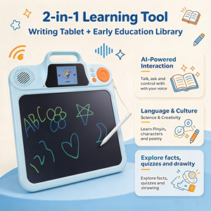 Tablet AI Dream, Lavagna Interattiva Parlante, Giocattolo Educativo, Tablet LCD per <span class=keywords><strong>Disegno</strong></span>, Blocco da <span class=keywords><strong>Disegno</strong></span> Portatile per Bambini - Product Image 2