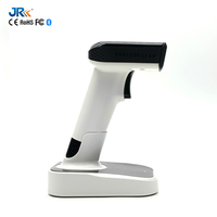 Escáner de Código de Barras Inalámbrico Bluetooth JR HC-825WBZ, Marca de Fábrica, 1D/2D, Portátil, con Base, para Supermercados y Cajas Registradoras, en Stock