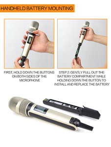 Micro không dây chuyên nghiệp cầm tay, thu âm giọng hát, Dynamic Mic Vocal Microfone EW135 G4, SKM9000 dành cho Sennheiser - Product Image 6