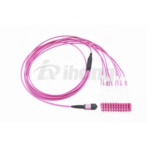 Sản Xuất 12/24Core Singlemode/Multimode MPO/MTP Sợi Quang Vá Dây - Product Image 5