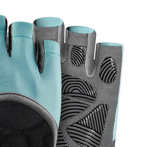 Gants d'entraînement de gymnastique en cuir de haute qualité pour hommes Logo personnalisé équipement d'entraînement de fitness de musculation pour le cyclisme Sports de plein air - Product Image 6