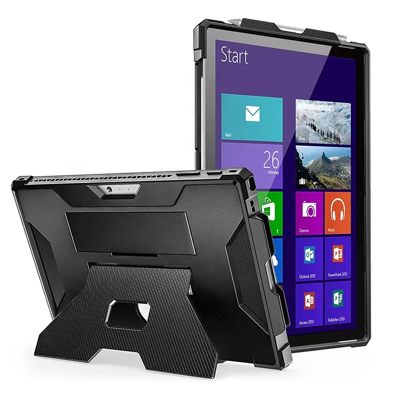 2021 Hot Sell New Anti-fall PC Cover for Microsoft Surface Pro6/Pro5/Pro4 Universal Tablet case with stand for surface Pro7