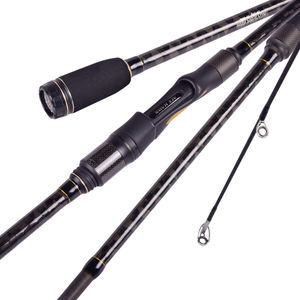 Kit de 4 cannes à pêche en fibre de carbone pour la pêche à la traîne, avec poignée en EVA, pour la pêche aux leurres, au carpe, au saumon, au carpe de lac et en <span class=keywords><strong>mer</strong></span> - Product Image 3