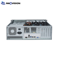 Vente d'usine Compact 3u Rack Mount Server case Support Mirco ATX Board 2 5.25 Bays CCTV 3U Enclosure