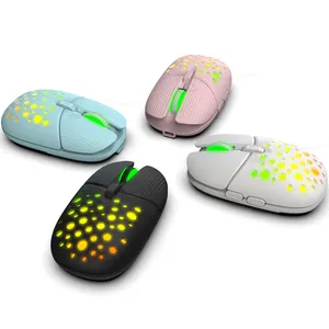 2021 New Factory Price Mini Ergonomic 4D Wireless Computer Mouse Souris Sans Fil With Hole
