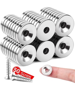 Magneti al Neodimio Personalizzati di Alta Qualità a Buon Prezzo con Foro Svasato, Potenti Magneti a Vaso con Viti, Campioni Gratuiti - Product Image 2