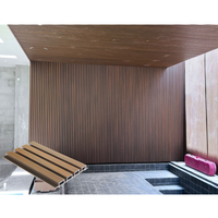 Chine premier fournisseur façade en bois revêtement mural imperméable décoration extérieure