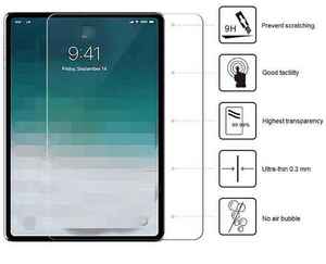 ฟิล์มกระจกนิรภัยแบบพรีเมียม 2.5D 9H สำหรับ iPad Pro 11/13 นิ้ว ผลิตตามสั่งจากโรงงาน  บางเฉียบ - Product Image 2
