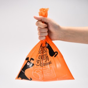 Custom UnScented Disposable <b>Compostable</b> Pet Dog Poop <b>Bags</b> Biodegradable Poop Baggies Dispenser Holders Carrier Waste <b>Bag</b> for Dog - Product Image 3