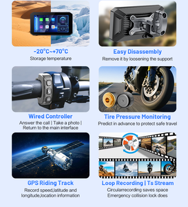 स्मार्ट मोटरसाइकिल रेडियो जीपीएस सौर ब्लूटूथ स्विच कार्प्ले के लिए बाइक कार ट्रैकर बेड़े 4 जी टीपीएस सेंसर - Product Image 4