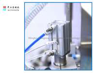 Pompe Bouteille En Verre Eau Automatique Fluide Parfum Huile Essentielle Savon Liquide Machines De Remplissage Avec Convoyeur