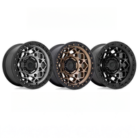 Jantes tout-terrain forgées sur mesure en 6061-T6, noires, avec système Beadlock, bronze mat, 5x150, 6x139.7, 8x170 pour Pickup, Jeep Raptor, Prado, neuves
