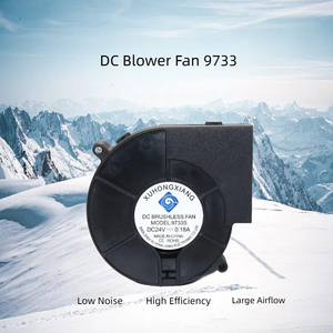 Xhx9733s 97*94*33mm Quạt làm mát DC không chổi than quạt 9733 quạt - Product Image 2