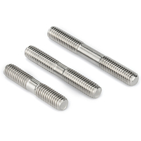 Double End Stud Bolt Stainless Steel Stud Threaded Rod Double Screw Stud Bolt for Machinery Fastener Connector