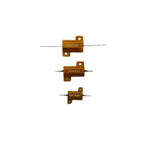 Resistore dinamico in alluminio dorato resistore di frenatura in alluminio 500W con resistore di frenatura alloggiato in alluminio custodia alloggiata in alluminio