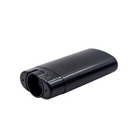 Conteneur de Tube de bâton déodorant ovale noir 1oz vente en gros