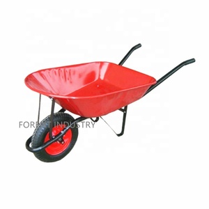 स्टील संभाल रबर पहिया उद्यान धातु प्लांटर्स WB7400 <span class=keywords><strong>wheelbarrow</strong></span> - Product Image 5