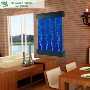 Muebles modernos para el hogar, fuente colgante de pared de agua led brillante, de burbujas <span class=keywords><strong>en</strong></span> pared divisoria - Product Image 2