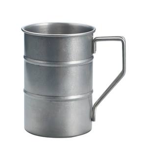 Vente en gros de tasses à boire vintage en métal incassable, mugs en acier inoxydable, verres à café rétro givrés, verres à vin et à bière - Product Image 4