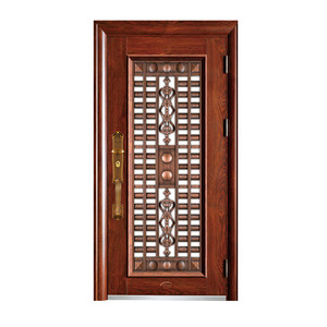 Modèles <span class=keywords><strong>de</strong></span> portes design luxueux et portes d'entrée en acier à calandre en fer à vendre conception <span class=keywords><strong>de</strong></span> portes simples en acier inoxydable - Product Image 4