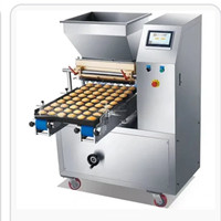Machine manuelle industrielle automatique de fabrication de biscuits aux pépites de chocolat pour petites entreprises