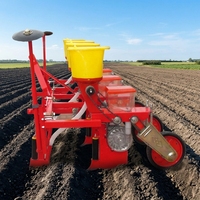 Semoir de précision multi-rangs monté sur tracteur pour semis de blé, maïs, soja, riz et pailles agricoles en grandes exploitations