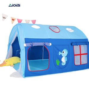Aioiai <span class=keywords><strong>Lit</strong></span> <span class=keywords><strong>Tente</strong></span> tunnel <span class=keywords><strong>garçon</strong></span> Jeu Maison <span class=keywords><strong>Lit</strong></span> <span class=keywords><strong>Tente</strong></span> princesse jeu maison - Product Image 1