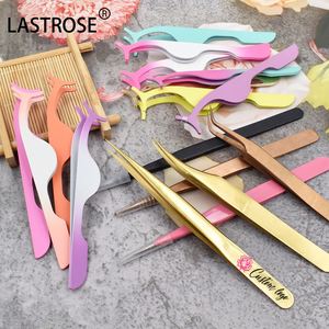 Top Sale <b>Lash</b> Tweezers Case 3pcs Eyelash Applicator Tools Set Gold Pink White Black <b>Lash</b> Tweezers Set With Private Logo - Product Image 6