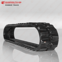 Trek karet ekskavator SK30UR-2 untuk Kobelco SK027 SK030 SK30SR SK30UR