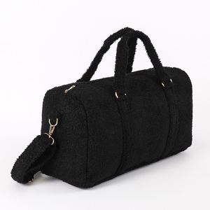 Bolsa de Lona Tipo Teddy Personalizada al por Mayor, Bolsa de Viaje Informal para Adultos, Organizador de Equipaje Plegable con Cierre y Gran Capacidad para Mujeres - Product Image 5