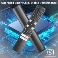 RC901V FMR5 para TCL Smart LED TV Control remoto con botones NETFLIX PrimeVideo 50P8 65P8 43T8 32P30S