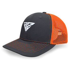 Gorra de malla de color liso con visera, transpirable para verano, estilo béisbol, bordado 3D, gorra trucker al por mayor, en stock - Product Image 3