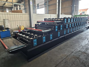 2024 Popular <strong>CNC</strong> Three Layer Roll <strong>Forming</strong> <strong>Machine</strong> Corrugated Zinc Roofing Sheet Metal Roof Making <strong>Machine</strong> <strong>Tile</strong> Making Machinery - Product Image 2