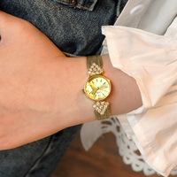 GEDI 51188 Kleid Armband Kette Damen Quarz Armbanduhr Wasserdichte Edelstahl Damen schmuck Geschenk Original Uhr