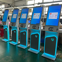 Kiosco Interactivo con Pantalla Táctil de 27 y 32 Pulgadas, Kiosco de Autoservicio con Pantalla Táctil y Máquina de Pago, Kiosco de Pago Interior con Escáner NFC