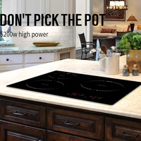 Offre Spéciale américaine 120v 3500W Smart Touch Stove Cook Top Cuisinière électrique 3 brûleurs Cuisinière à induction