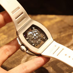 Montre homme de luxe classique haut de gamme, squelette automatique mécanique, aiguilles lumineuses, or rose, pour affaires - Product Image 4